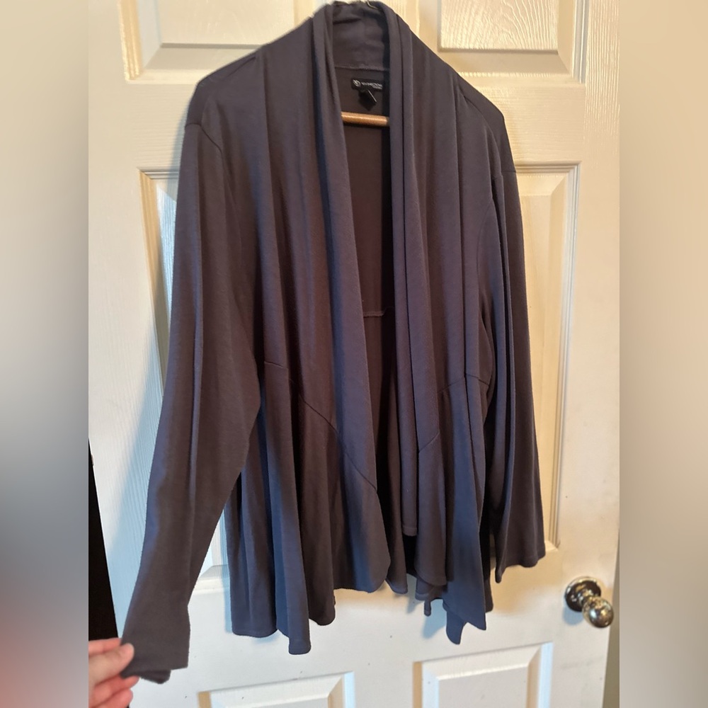 Dark gray cardigan